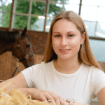 <strong>Lara Bernhard</strong> Auszubildende zur Tiermedizinischen Fachangestellten